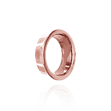 Load image into Gallery viewer, ITI NYC Round Tapered Tube Bezels in 14K Gold (1.00 mm - 8.00 mm)
