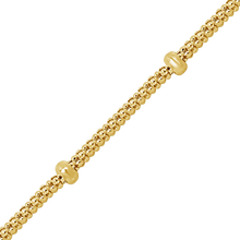 Load image into Gallery viewer, Bulk / Spooled Stud (Satellite) Birdcage Chain in 14K Yellow Gold (1.40 mm)

