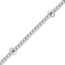 Load image into Gallery viewer, Bulk / Spooled Rolo Stud Chain in Sterling Silver (0.70 mm)
