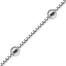 Load image into Gallery viewer, Bulk / Spooled Venetian Box Stud Chain in Sterling Silver (0.95 mm)
