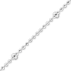 Bulk / Spooled Triple Beaded Stud Chain in Sterling Silver (0.90 mm)