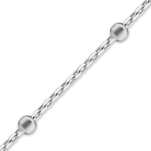 Bulk / Spooled Rolo Stud Chain in Sterling Silver (1.30 mm)