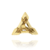 ITI NYC V-End Triangle Shape Tapered Solitaire Settings With Peg in 14K Gold (3.00 mm - 9.00 mm)