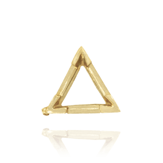 ITI NYC V-End Triangle Shape Settings With Airline in 14K Gold (3.00 mm - 13.00 mm)
