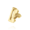 ITI NYC V-End Triangle Shape Settings With Airline in 14K Gold (3.00 mm - 13.00 mm)