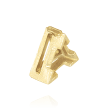 Load image into Gallery viewer, ITI NYC V-End Triangle Shape Settings With Airline in 14K Gold (3.00 mm - 14.00 mm)
