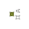 ITI NYC Square Heavy Casted V Prong Settings in Sterling Silver (3.00 mm - 10.00 mm)