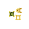 ITI NYC Square Heavy Casted V Prong Settings in 14K Gold (3.00 mm - 10.00 mm)