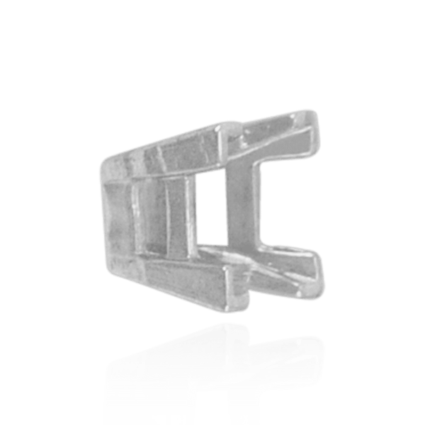 ITI NYC Square Heavy Casted V Prong Settings in 14K Gold (3.00 mm - 10.00 mm)