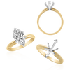 ITI NYC Marquise Shape Solitaire