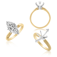 Load image into Gallery viewer, ITI NYC Marquise Shape Solitaire
