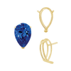 ITI NYC V-End Pear Shape Wire Basket Settings in 14K Gold (2.50 x 1.25 mm - 32.00 x 20.00 mm)
