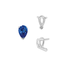 Load image into Gallery viewer, ITI NYC V-End Pear Shape Wire Basket Settings in 14K Gold (2.50 x 1.25 mm - 37.00 x 25.00 mm)
