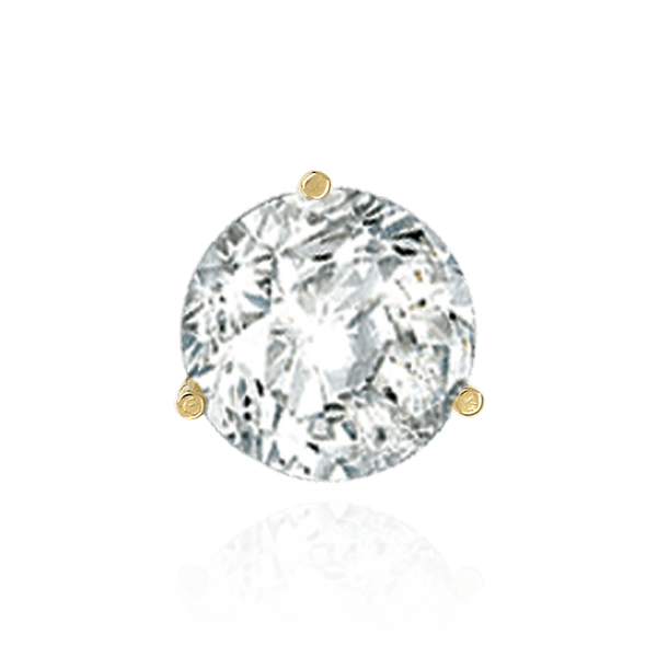 ITI NYC Three Prong Round Wire Basket Settings in 14K Gold (1.30 mm - 8.00 mm)