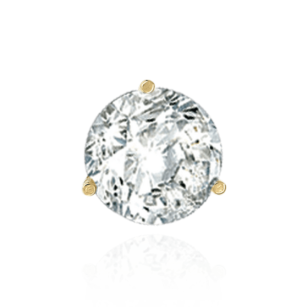 ITI NYC Three Prong Round Wire Basket Settings in 18K Gold (1.30 mm - 8.00 mm)