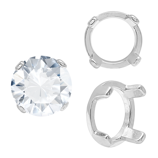ITI NYC Four Prong Round Low Base Settings in 14K Gold (2.00 mm - 8.00 mm)