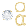 ITI NYC Four Prong Round Low Base Settings in 14K Gold (2.00 mm - 8.00 mm)