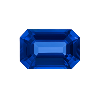 Emerald Shape AAA Natural Sapphire - September Birthstones