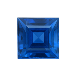 Square Sapphire - September Birthstones