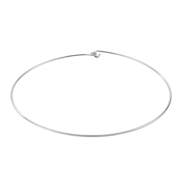 Plain Wire Choker in 18K Gold