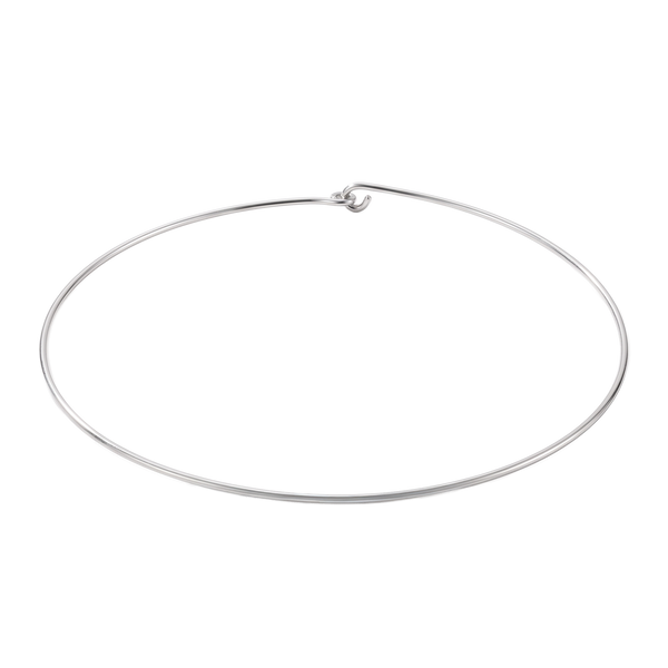 Plain Wire Choker in 18K Gold