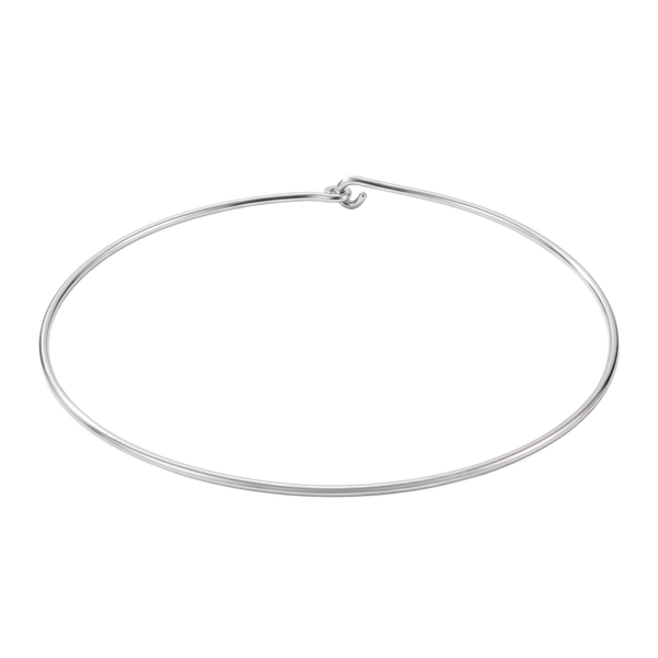 Plain Wire Choker in 18K Gold
