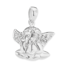 Load image into Gallery viewer, ITI NYC Angel Pendant in Sterling Silver
