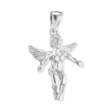 Load image into Gallery viewer, ITI NYC Angel Pendant in Sterling Silver
