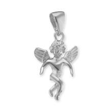 Load image into Gallery viewer, ITI NYC Angel Pendant in Sterling Silver
