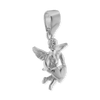 ITI NYC Cupid Angel Pendant in Sterling Silver