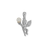 ITI NYC Angel Pendant with Fresh Water Pearl in Sterling Silver