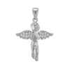 ITI NYC Angel Pendant with Cubic Zirconia in Sterling Silver