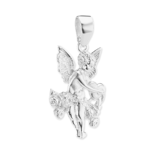 ITI NYC Angel Pendant in Sterling Silver