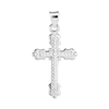 ITI NYC Fancy Cross Pendant in Sterling Silver