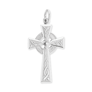 ITI NYC Traditional Celtic Cross Pendant in Sterling Silver