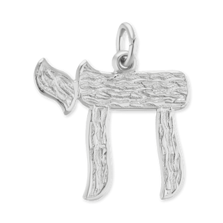 ITI NYC Chai Pendant in Sterling Silver