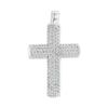 ITI NYC Classic Cross Pendant with Cubic Zirconia in Sterling Silver