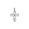 ITI NYC Filigree Lattice Cross Pendant in Sterling Silver