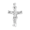 ITI NYC Freeform Crucifix Pendant in Sterling Silver