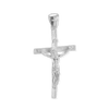 ITI NYC Freeform Crucifix Pendant in Sterling Silver