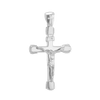 ITI NYC Tubular Crucifix Pendant in Sterling Silver
