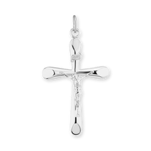 Load image into Gallery viewer, ITI NYC Traditional Crucifix Pendant in Sterling Silver
