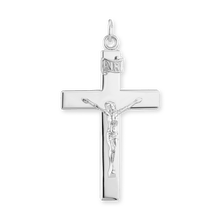 Load image into Gallery viewer, ITI NYC Classic Crucifix Pendant in Sterling Silver
