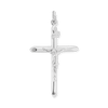ITI NYC Traditional Crucifix Pendant in Sterling Silver