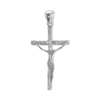 ITI NYC Freeform Crucifix Pendant in Sterling Silver