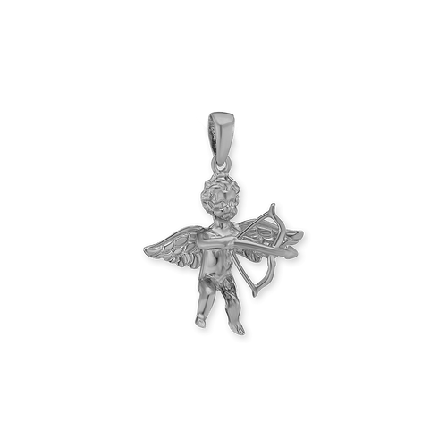 ITI NYC Cupid Angel Pendant in Sterling Silver