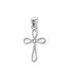 ITI NYC Openwork Cross Pendant with Cubic Zirconia in Sterling Silver