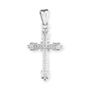 ITI NYC Fancy Cross Pendant in Sterling Silver
