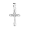 ITI NYC Fancy Cross Pendant in Sterling Silver