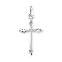 Load image into Gallery viewer, ITI NYC Passion Cross Pendant in Sterling Silver
